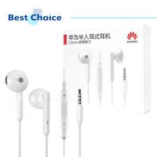 Genuine Huawei Earphones Am116 Metal Version In Original Retail For