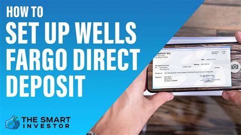 How To Set Up Wells Fargo Direct Deposit