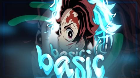 Basic Demon Slayers S Tanjiro Badass Edit Amv Alight Motion