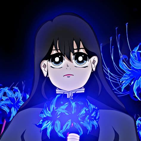 Naoto Together Flower Spider Lily Blue Spider Lily Flowers Oc Anime