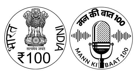 Glimpses Of Rs Commemorative Coin On Th Episode Of Mann Ki Baat