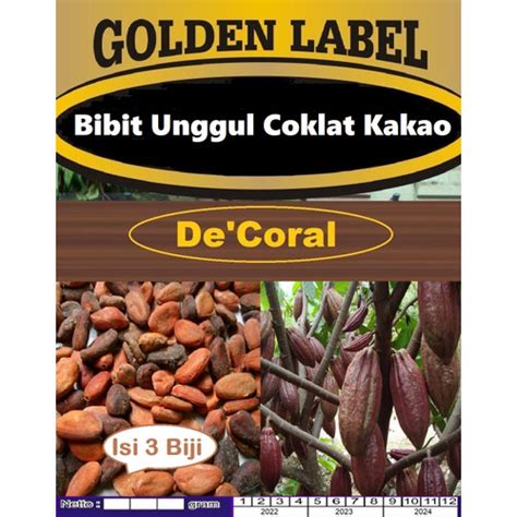 Jual Bibit Unggul Coklat Kakaobenih Coklat Bibit Kakaobibit Biji