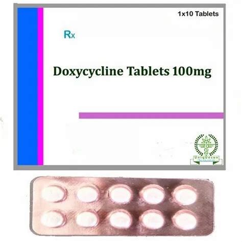 Uniq Doxy Lb Mg Doxycycline And Lactic Acid Bacillus Tablets