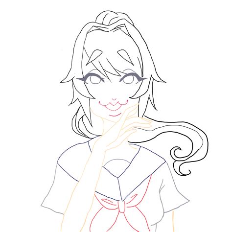 Yandere Simulator Line Art Kehrahmel Illustrations Art Street