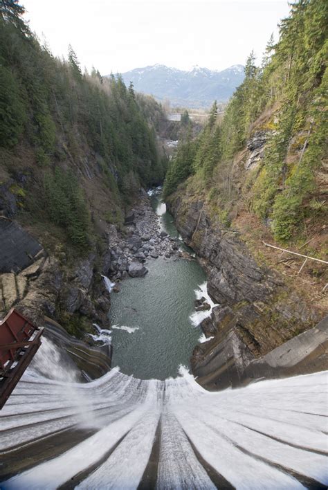 Lower Baker Dam And Fsc View From The Top Of Lower Baker D Flickr