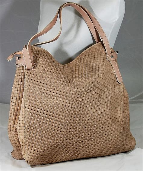 Italian Woven Leather Tote Bags Iucn Water