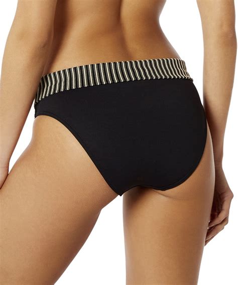 Bikini Red Point braguita negra con fajín de rayas Tienda Azulik