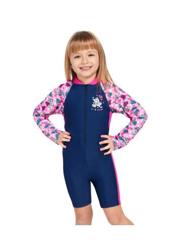 Гидрокостюм тренировочный детский ZOGGS Kitty Long Sleeve All in One ...