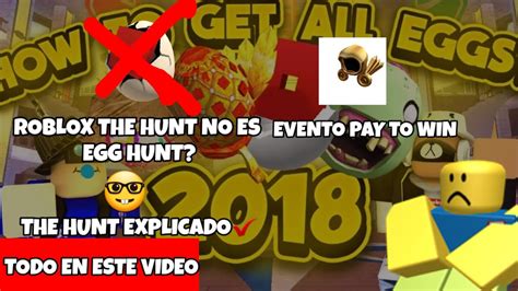 Roblox The Hunt No Es The Egg Hunt Evento Pay To Win The Hunt