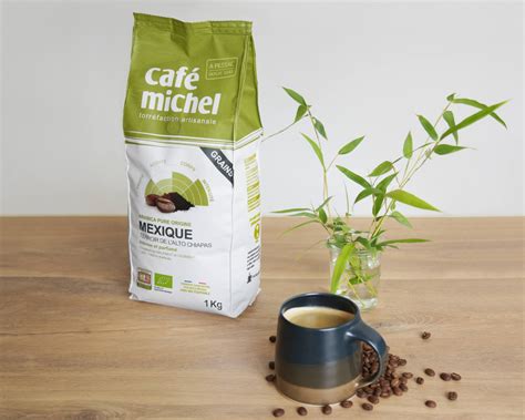 Pur Arabica Du Mexique En Grains Biologique Et Quitable Kg Caf Michel