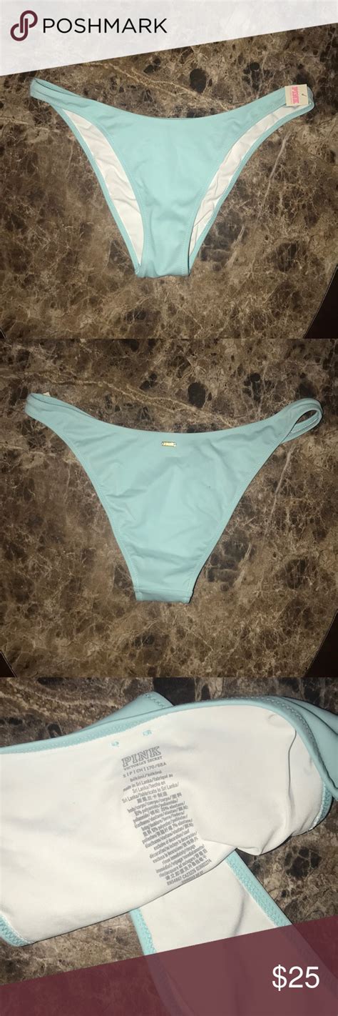 NWT Victorias Secret PINK High Leg Bikini Bottom High Leg Bikini