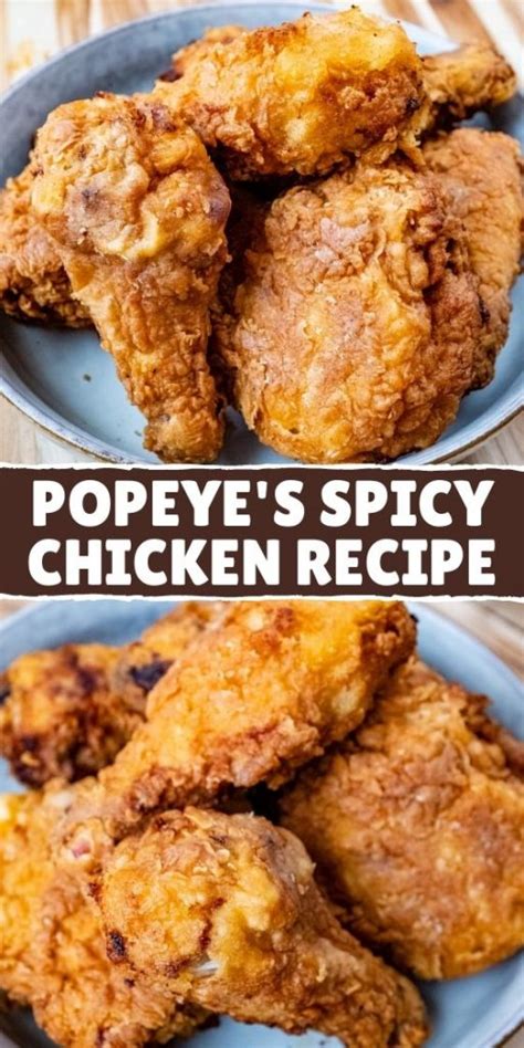 How To Make Popeyes Spicy Chicken Recipe