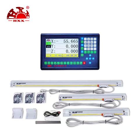 Complete Set Axis Lcd Digital Readout Dro With Mm Glass Linear