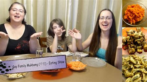 Gay Family Mukbang 먹방 Eating Show YouTube