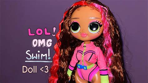 Lol Surprise Omg Swim Line Coral Waves Unboxing Budget Doll Asmr Youtube