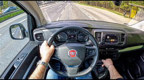 NEW Fiat Scudo 2 0 MJ 145HP 0 100 POV Test Drive 1176 Joe Black