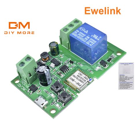 diymore ewelink automatic door wifi wireless smart switch home relay