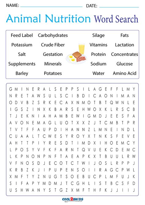 Nutrition Word Search Printable Hot Sex Picture