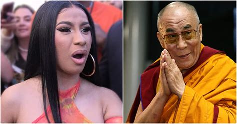 Cardi B Responds To Video Of Dalai Lama Asking Boy To Kiss Tongue