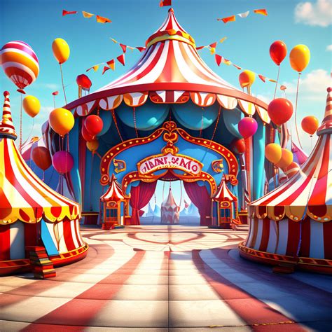 Background circus show cartoon animated by puchi alanoca alanoca ...