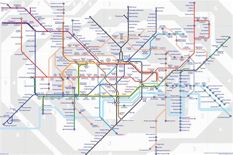 Central London Tube Map Printable | Printable Maps