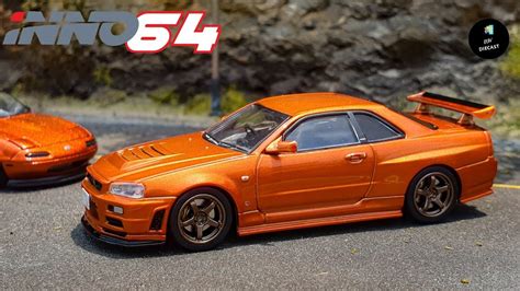 Nissan Skyline Gt R R R Tune Orange By Inno Unboxing And Review