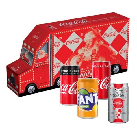 Coca Cola Truck Adventskalender Hach Werbeartikel