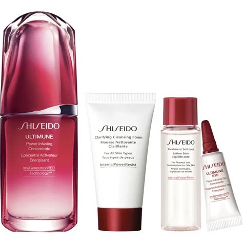 Shiseido Ultimune Kit Gift Set For Perfect Skin Mysupermarketcompare