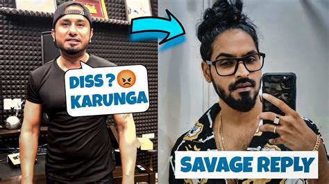 Yo Yo Honey Singh Savage Reply Emiway Bantai Honey Singh Diss To