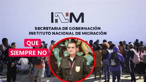 Que siempre no retroceden detención del delegado del INM en Chihuahua