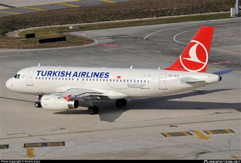 TC JLZ Turkish Airlines Airbus A319 132 Photo By Kivanc Ucan ID