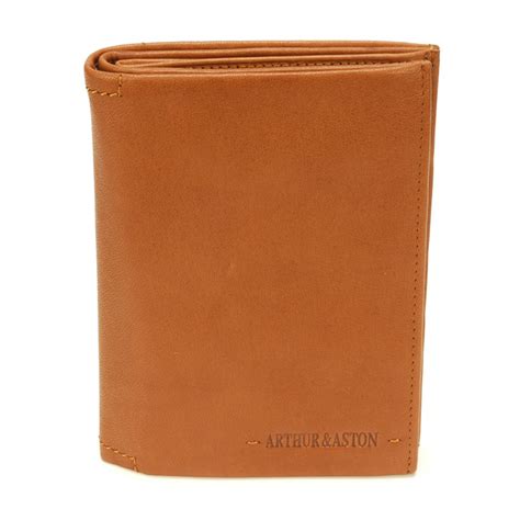 Portefeuille Homme Arthur Aston Johany Cuir Cognac