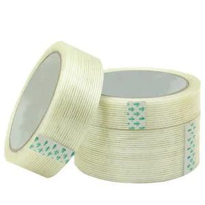 High Shear Adhesive Cross Filament Tape High Viscosity Glass Fiber Tape