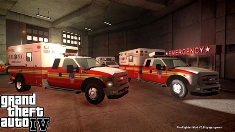 Gta Fdny Emt Paramedic Mod Day Trying To Get Our Ems Ambulance