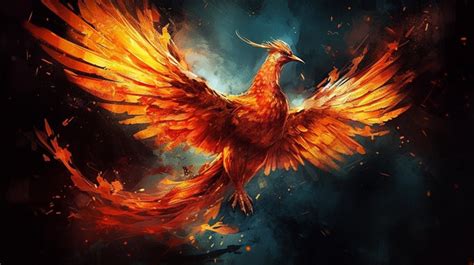 Fire Phoenix Wallpaper Hd Background, Phoenix Pictures, Ancient ...