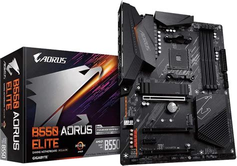 GIGABYTE B550 AORUS ELITE AX V2 Mainboard – AMD Ryzen 5000 CPUs, 12+2 ...