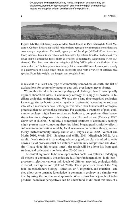 The Theory of Ecological Communities | Princeton University Press