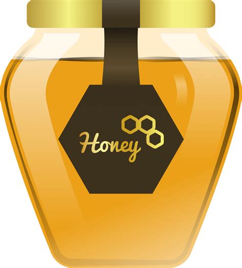 Premium Quality Honey In Jars Realistic Object Illustration 12639668 Png