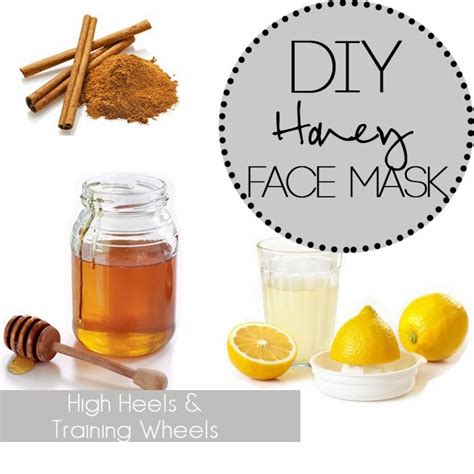 High Heels and Training Wheels: DIY Honey Face Mask