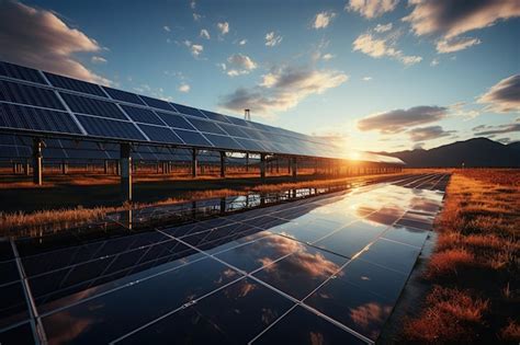 Actualmente Los Trabajadores Est N Instalando Paneles Solares En Una