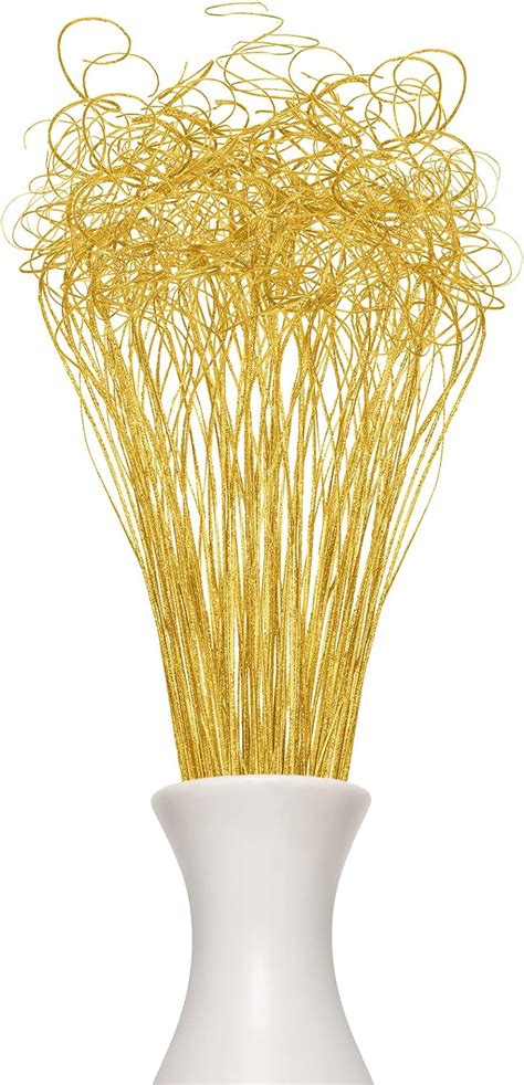 Amazon Jetec 120 Pcs Christmas Glitter Curly Ting Ting Branches