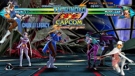 Tatsunoko Vs Capcom Ultimate All Stars Chun Li Legacy Youtube