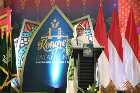 Aklamasi Margaret Aliyatul Terpilih Jadi Ketua Umum Fatayat Nu