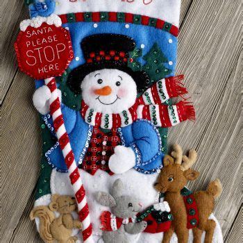 Bucilla Felt Christmas Stocking Kits Page 16 Of 25 FTH