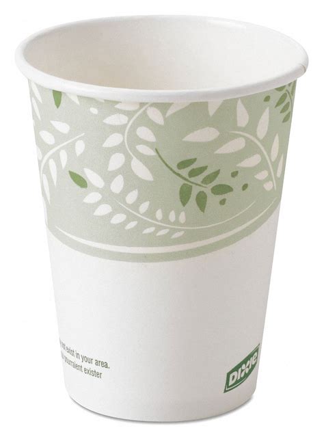 DIXIE Paper Viridian Disposable Hot Cup 659F31 2338PLA Grainger