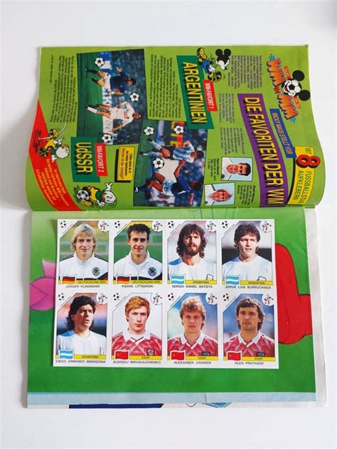 Panini World Cup Italia Micky Maus Comic Er Sticker Catawiki