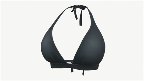 D Black Bikini Swimsuit Colors Model TurboSquid