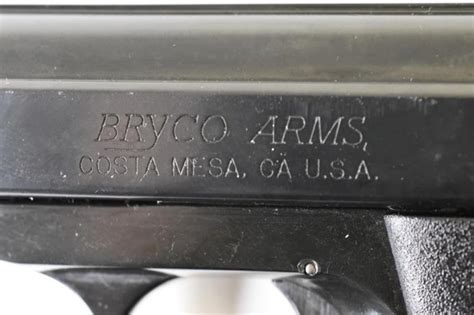 Sold Price Bryco Arms Model 38 Semi Automatic 32 Acp Pistol Invalid