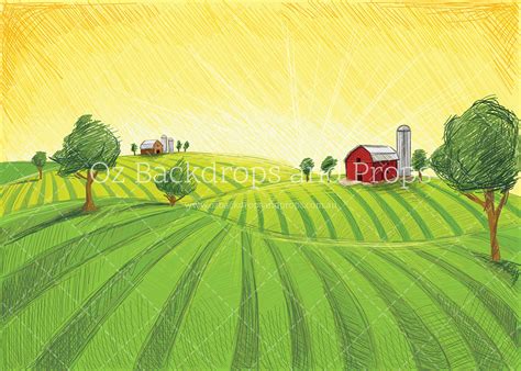 Old MacDonald's Farm - Oz Backdrops & Props Pty Ltd