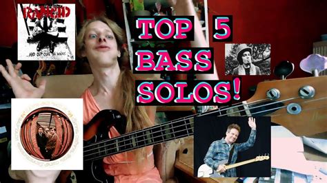 Top 5 Best Rock Bass Solos YouTube